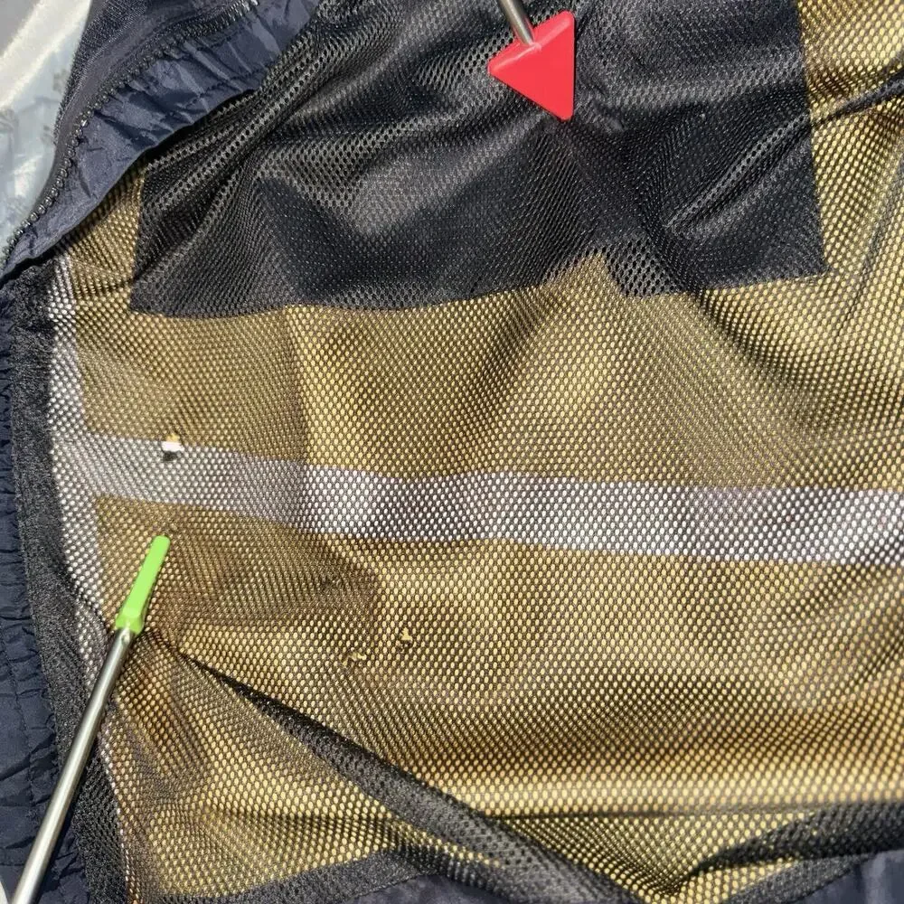 VTG North Face Full Side Zip GoreTex Shell Pants Men XL Black Y2K Snow Cold Gear